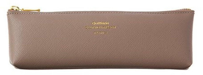 [DELFONICS] 500222 Quitterie 필통 그레이 펜슬 홀더 펜 케이스 파우치 283442, [DELFONICS] 500222 Quitterie 필