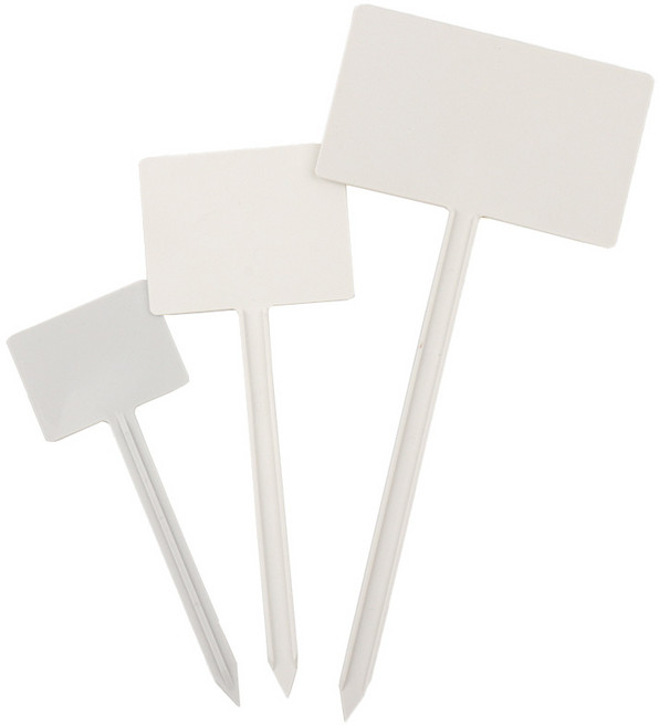 갑조네 긴막대 이름표 식물 라벨 팻말 가든픽 화분 텃밭 원예 가드닝 네임픽, 긴막대이름표(대)