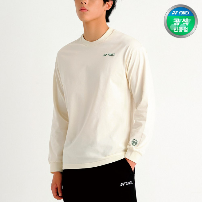 요넥스 16874EX NATURE SERIES 배드민턴 맨투맨 남녀공용