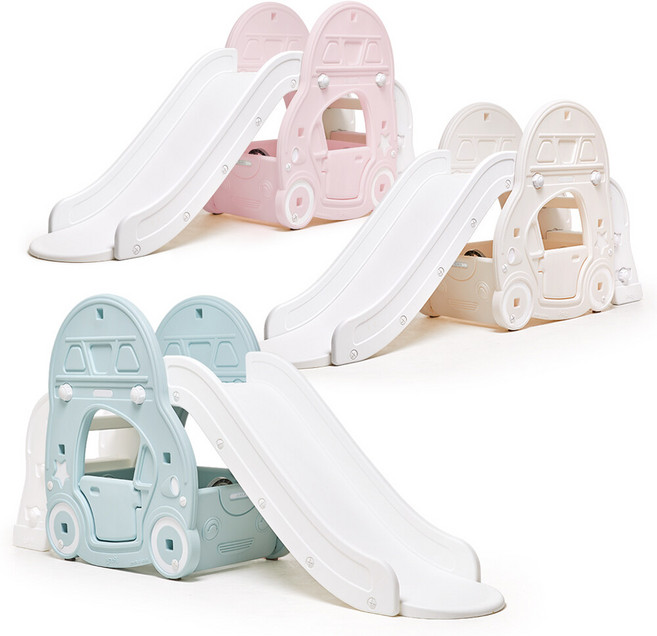 리파인 카카 자동차 미끄럼틀 실내미끄럼틀 유아미끄럼틀, 크림