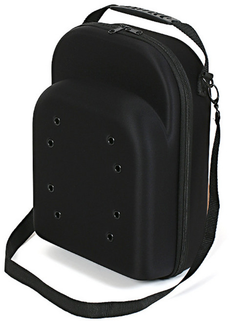 까마느 모자 보관 가방 여행용 모자보관함 수납 캐리어, 1개, 블랙