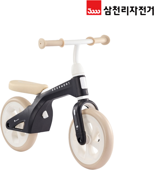 삼천리자전거 베베몽 밸런스 바이크, 블랙, 70cm, 1개