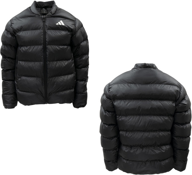 아디다스 에센셜 베이직 깔끔하고 예쁜 퍼프 숏패딩