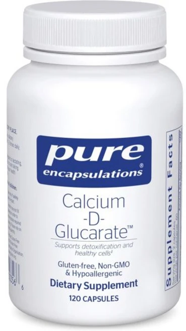퓨어인캡슐레이션 Pure Encapsulations Calcium-D-Glucarate | Supplement to Support Cellular Health in The, 1개, 120정 - 쿠팡