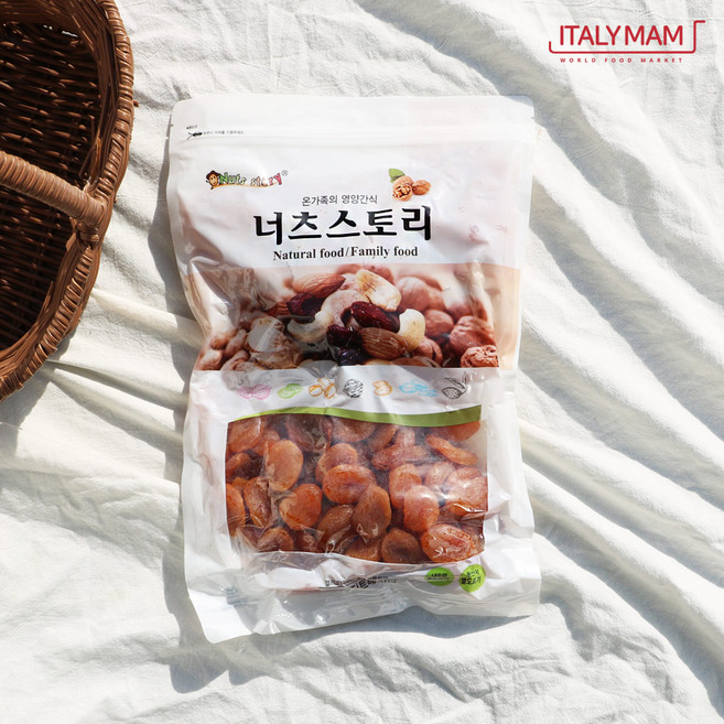 너츠스토리 건살구 1kg, 1개