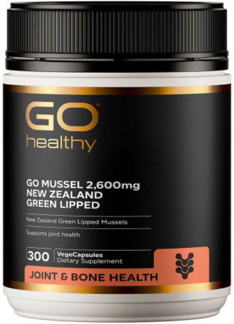GoHealthy GO Mussel 고헬씨 초록잎홍합 2600mg 300정, 1개