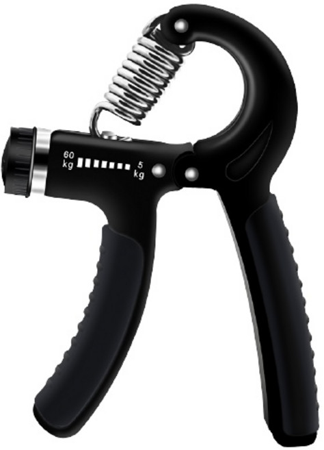 RingRei 可調式握力器 5-60kg 腕力訓練器, 1個, 1個