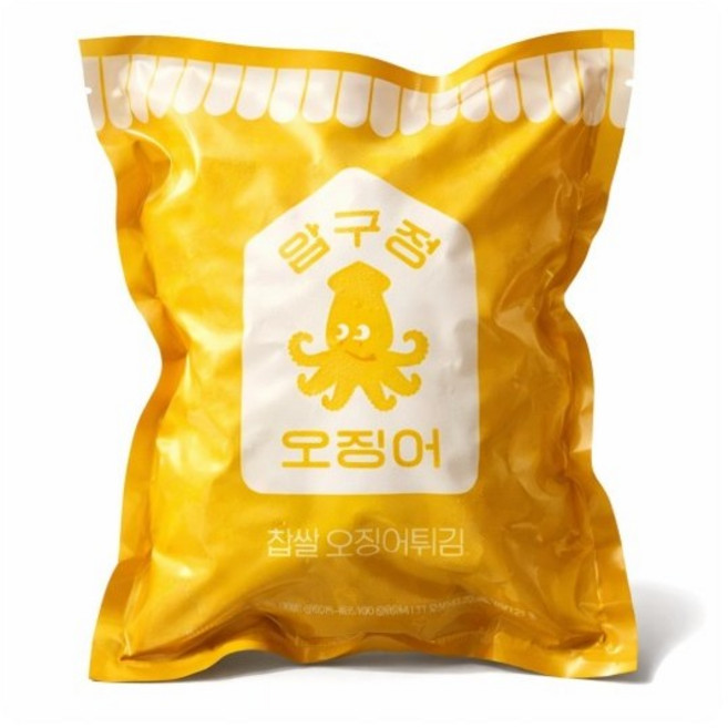 압구정 찹쌀오징어튀김 간식야식(소스포함), 1개, 400g