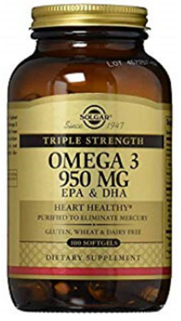 솔가 트리플 스트렝스 오메가 3 950mg 소프트젤, 100정, 1개