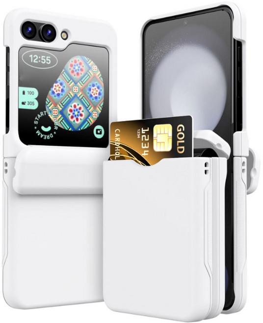 힙엔제이 카드수납 힌지보호 제트플립 케이스