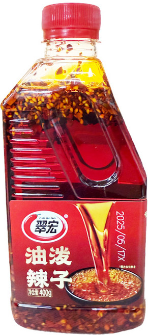 <수란유통> 취이훙 유포라즈 사천식 라조유 400g 1개