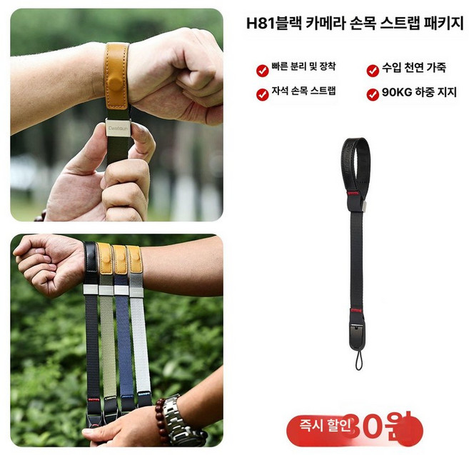 카메라줌백 수납 홀스터 충격방지 크로스백 줌백, 1개, 30원 블랙 D1 1세대 소형+H81