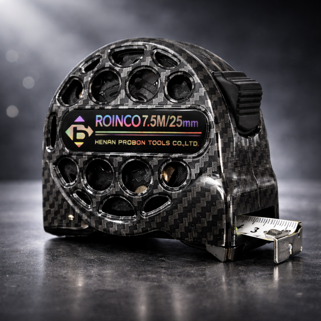 로인코 카본 공업용 펀칭 방수 줄자, 7.5m * 25mm