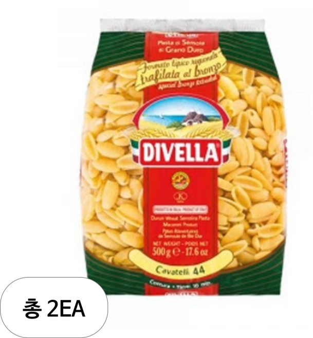 디벨라 동압출 카바텔리, 500g, 2개