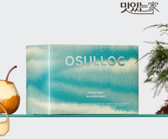 오설록 에디션 아일랜드 티백 세트, 달빛걷기 + 구름노래 + 귤꽃향을 품은 우잣담 + 벚꽃향 가득한 올레 + 동백이 피는 곶자왈 + 삼다연 제주영귤, 1세트