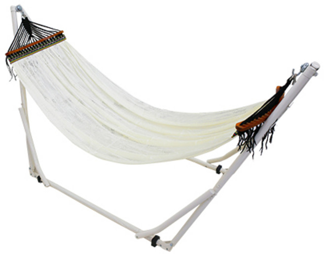 헬로앤코 해먹 스텐트 풀세트, 해먹스탠드세트(아이보리+크림화이트)