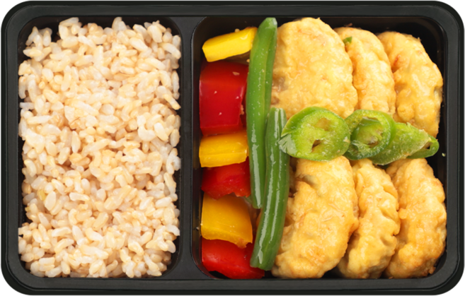 [샐러드보울] 넉넉소반 체육관 도시락 16종 골라담기 6. 닭가슴살 두부전, 342g, 12개