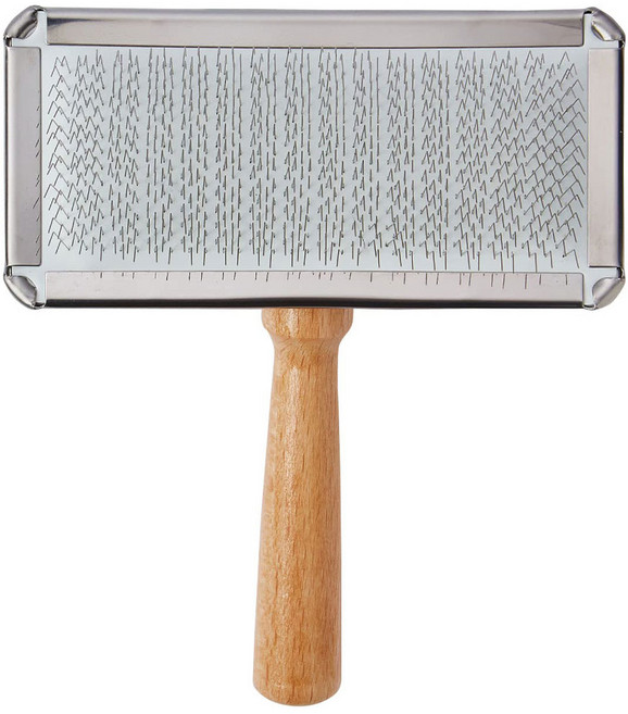 페티오 반려동물 빗 슬리커 브러쉬, 1개, 일반형 L