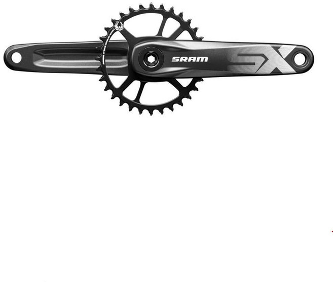 Sram – 성인용 Sx 이글 파워 스플라인 크랭크셋 블랙 32 Zähne, Sram – 성인용 Sx 이글 파워 스플라인 크랭크셋,