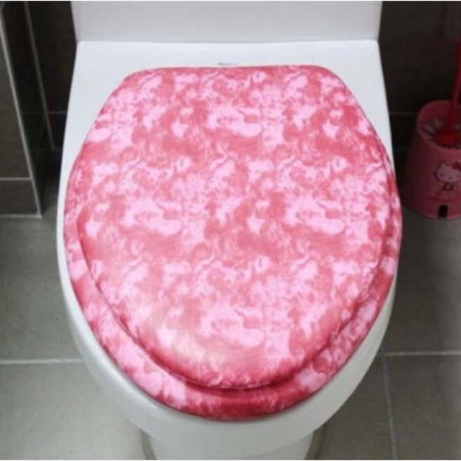 국산 소프트 쿠션 항균 변기커버 자수정 대형 O형 변기교체방법 양변기시트