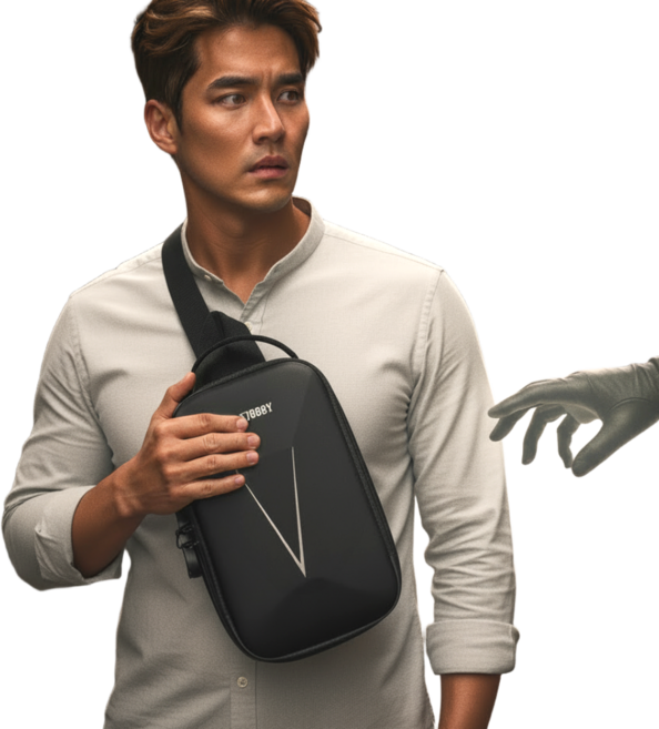 코르비아 여행용 도난방지가방 크로스백 Corvia-01