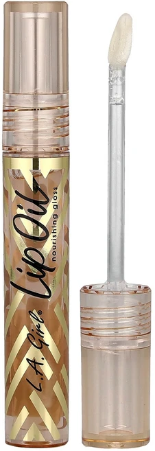 L.A. Girl 립 오일 너리싱 글로스 GLC723 쉬어 바닐라 3ml (0.1 fl oz) LAG-35723 - 쿠팡