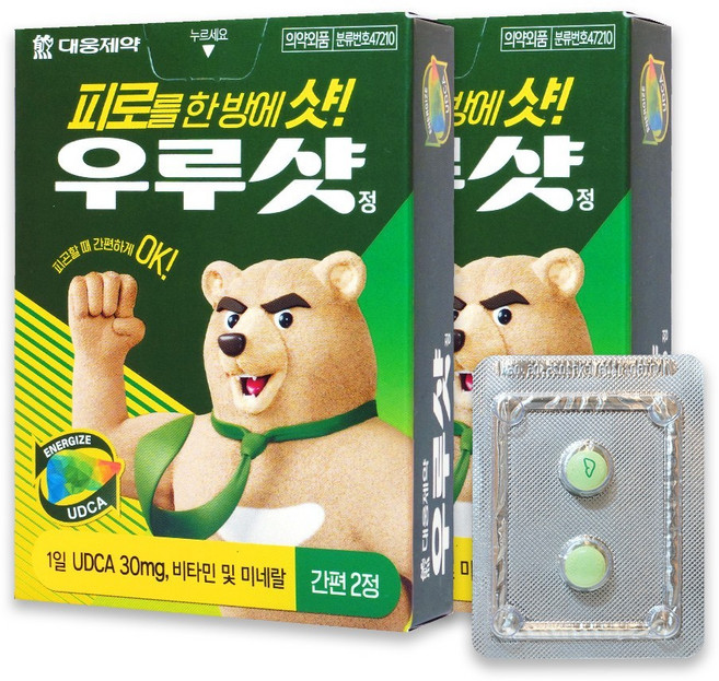 대웅제약 우루샷 멀티비타민, 2정, 2개