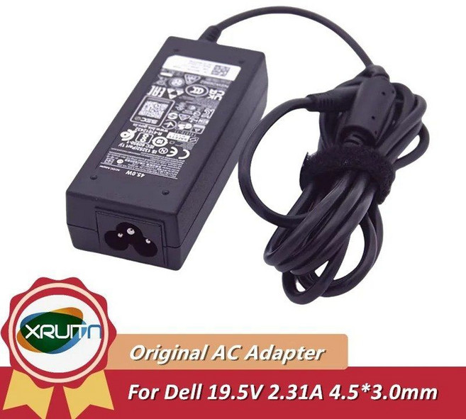 Dell VOSTRO INSPIRON 14/15/17 3000 시리즈 P69G001 용 19.5V 2.31A 충전기 HA45NM140 AC 어댑터, 02 AU Plug