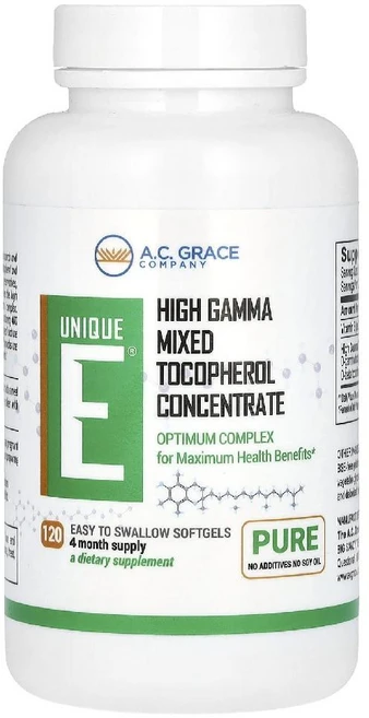 A.C. Grace Company Unique E 소프트젤 120정, 1개 - 쿠팡