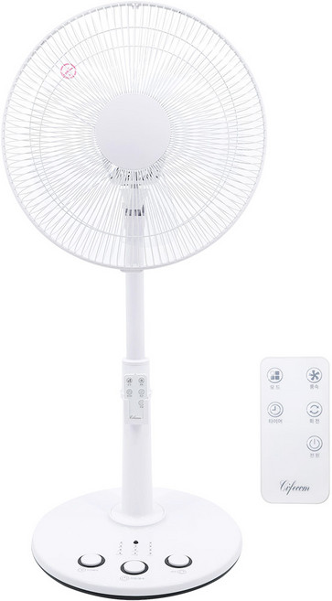 시프이컴 초미세풍 발터치 리모컨 선풍기, CIF-FN05B