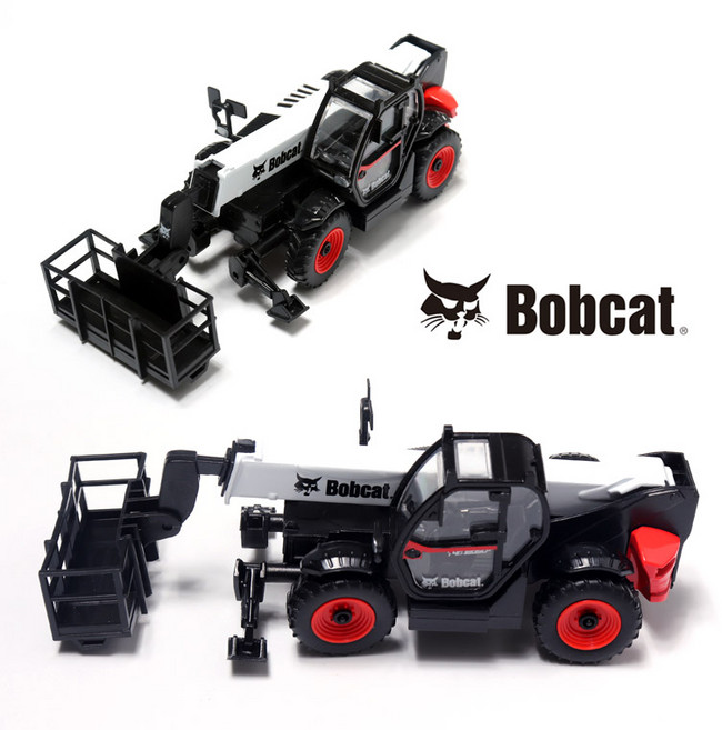 브라고 중장비장난감 밥캣 크레인 로더 재설차 다이캐스트 자동차모형, 밥캣 크레인 T40.180SLP, 1개