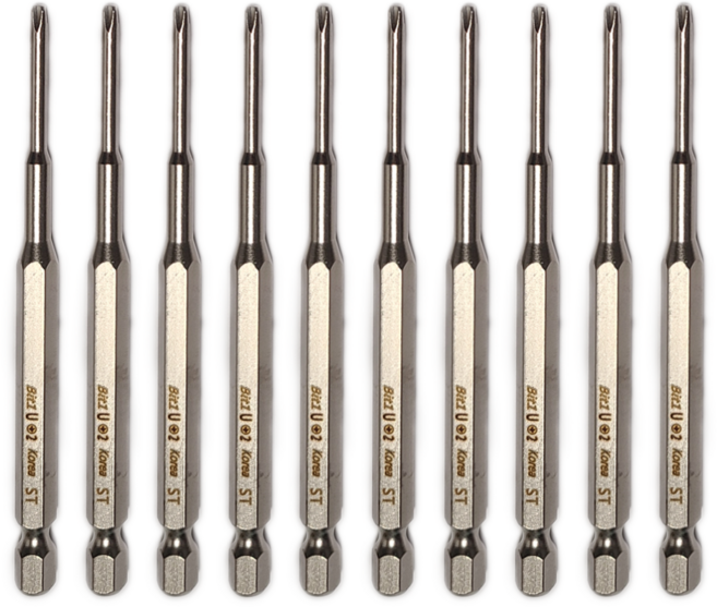 비트원 U-TYPE 십자 드라이버비트 PH2 x 3.0 mz비트, 100mm, 10개입