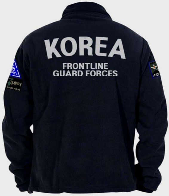 로카후리스 최전방경계부대 gop 간절기 동절기 폴라폴리스 후리스자켓 A