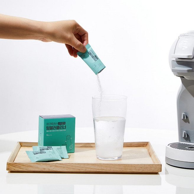 텀블러세정제 텀블러클리너 보틀세정제 텀블러 세척, 보틀클리너1＋1box(20개입), 1개, 50g