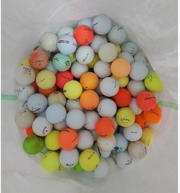 연습용 로스트볼 B급 C급 화이트컬러, 1개