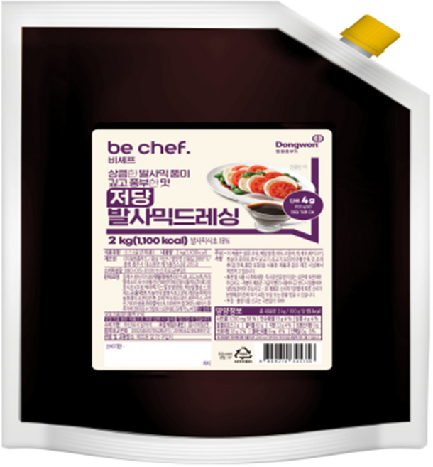 동원 비셰프 저당 발사믹드레싱 2kg, 5개