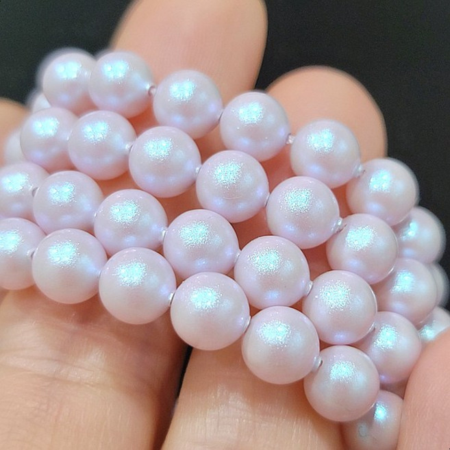 스와로브스키 로즈 4mm 6mm 8mm 진주 재료 1줄 만들기 DIY, 1개, 6mm (50개)