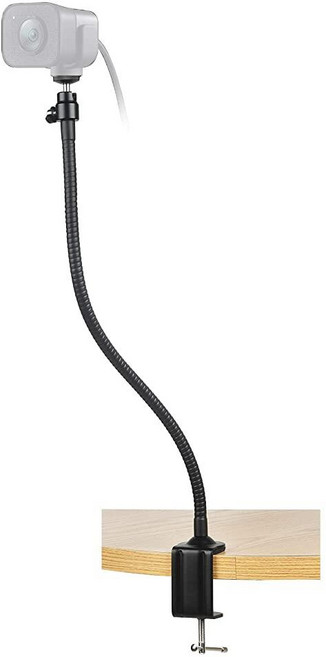 AceTaken StreamCam 스탠드 - 63.5cm(25인치) 유연한 암 클램프 마운트 삼각대 로지텍 StreamCam Brio 4K C920s C922x와 호환 2, AceTaken StreamCam 스탠드 - 63.5c