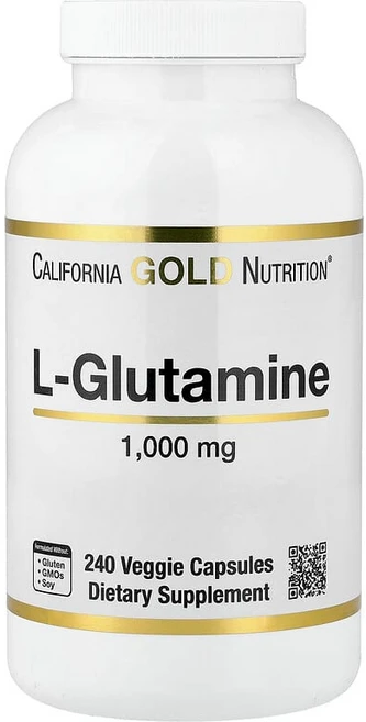 California Gold Nutrition L-글루타민 1000mg 베지 캡슐 240정 LKN-01523, 1개 - 쿠팡