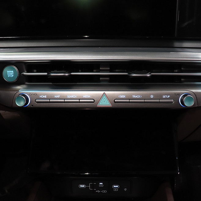 [비브랜드] 도어외캐치 엣지 주유구 실내버튼 PPF 투명 보호필름 디올뉴그랜저(GN7) 호환용, PPF_도어엣지