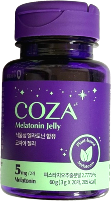 [정품] 코자아 식물성 멜라토닌 젤리, 1개
