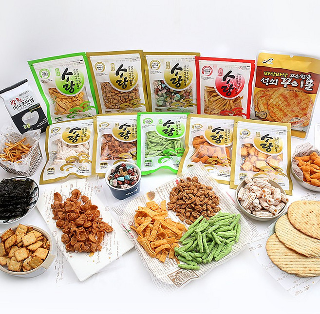 방자네 마른안주세트 모듬 술안주 단체용안주 11종, 1개, 일요일 11종세트