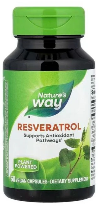 네이쳐스웨이 레스베라트롤 60 베지캡슐, 60정, 1개 - 쿠팡