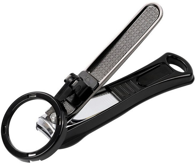 클라로 이지뷰 손톱깎이, 1개, 블랙