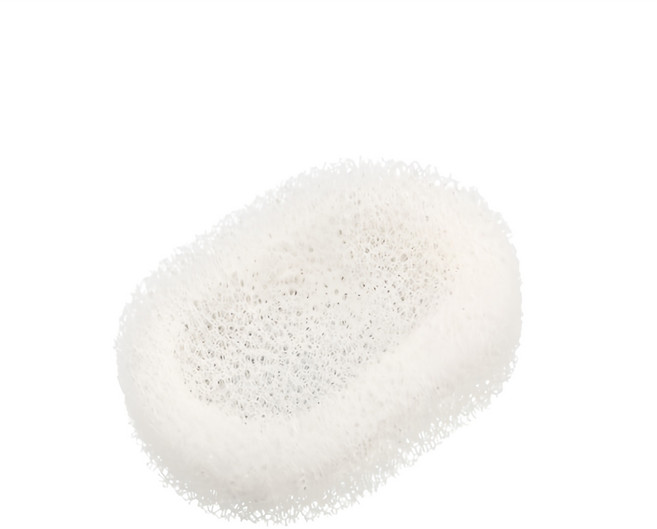 새드리 스펀지 비누받침, 화이트, 1개