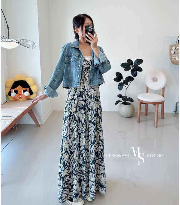 missweet 闆娘實拍 牛仔外套