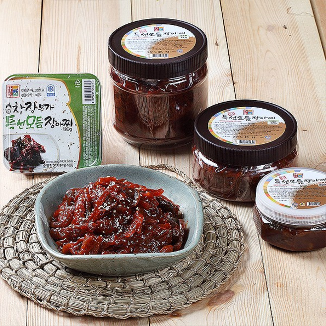 순창장본가 모듬장아찌 /맛있는양념반찬/강순옥식품명인, 500g, 1개