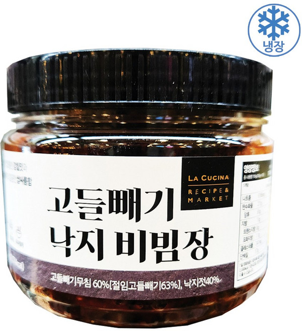 라쿠치나 고들빼기 낙지젓비빔장, 700g, 1개