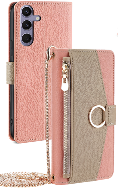 블랑진 오로라 갤럭시 시리즈 동전 지갑 지퍼 케이스