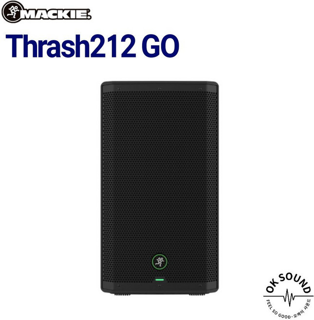MACKIE 맥키 Thrash212 GO 12인치 액티브 스피커 충전식 배터리 내장형 블루투스 이동형 스피커